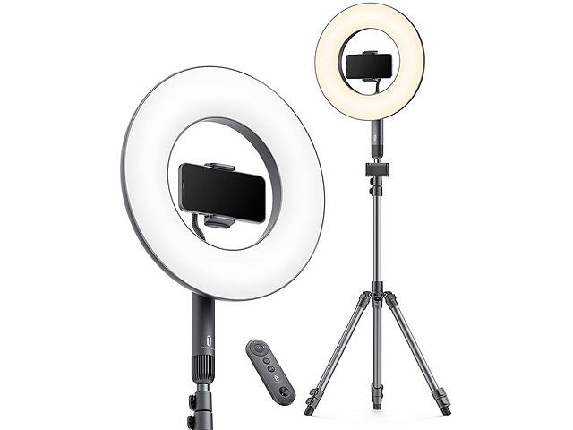 Набір блогера TaoTronics 14'' Selfie Ring Light, Dimmable LED Ring Light with 78'' Tripod Stand 3...