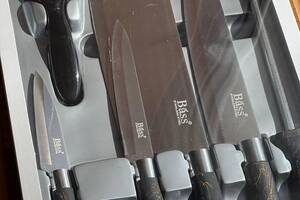 Набір ножів Kitchen knife B7993 XPRO чорний (43781-B7993_278)