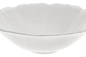 Набор 2 салатника (глубокие тарелки) 'White City Мак' Ø29см, белый фарфор