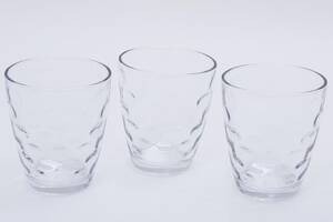 Набор 3 стакана 'Эмилия'-33 прозрачные 350мл