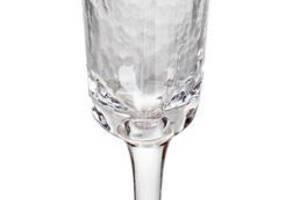 Набор 4 фужера Monaco Ice бокалы для шампанского 165мл, стекло с серебряным кантом