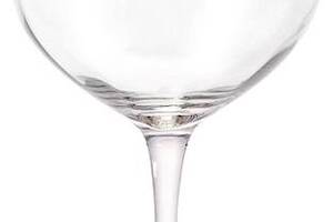 Набор 4 фужера Monica бокалы для вина 570мл, стекло с серебряным кантом