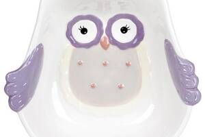 Набор 4 пиалы 'Owl Family' 400мл керамика