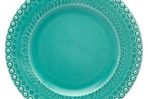 Набор 4 столовых тарелки Fantasia диаметр 29см Бирюза DP67299 Bordallo Pinheiro