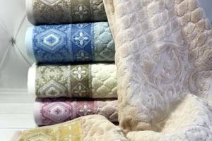 Набор 6 полотенец Pupilla Kilim 70х140см (банные), велюр