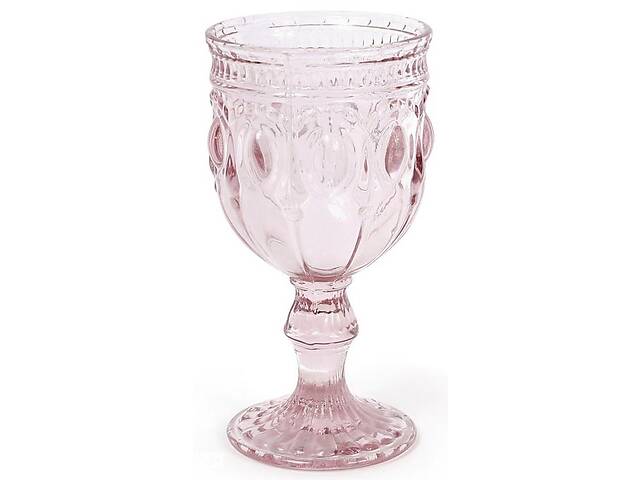 Набор 6 винных бокалов Siena Toscana 280мл, розовое стекло