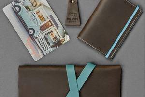 Набор BlankNote Тревел-кейс + обложка для паспорта + брелок Флоренция (BN-set-travel-1)