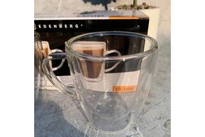Набор чашек с двойными стенками Edenberg EB-19541 220 мл 2 шт