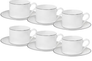 Набор чайный на 12 предметов Classic фарфор Lefard