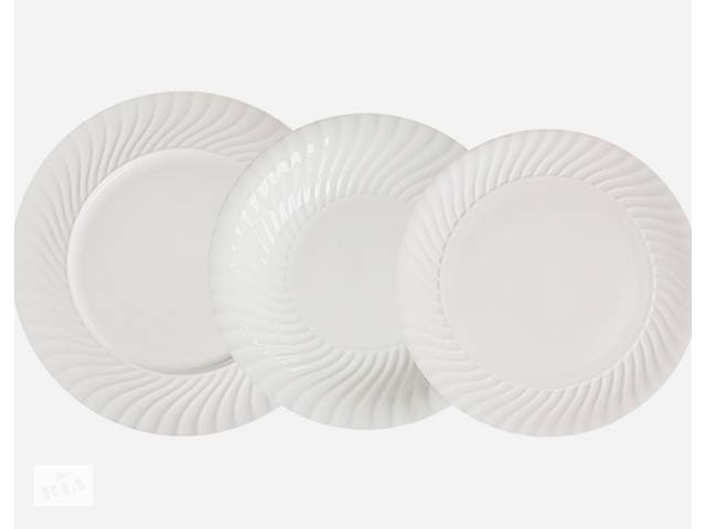 Набор фарфоровых тарелок Lefard Меренга 18 предметов 949-010 Купи уже сегодня!