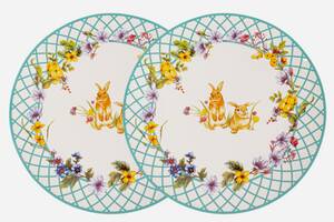 Набор фарфоровых тарелок из 2-х штук Funny Bunny 27 см 1985-181 Купи уже сегодня!