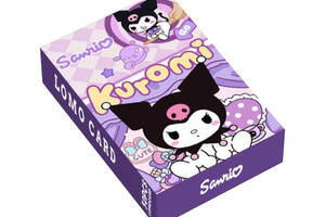 Набор карточек Fan Girl Куроми Kuromi Моя Мелодия Onegai My Melody Sanrio Go! 30шт (23033)