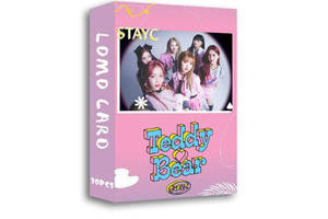 Набор карточек STAYC TEDDY BEAR Ломо 30шт (23525) Fan Girl