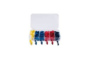 Набор коннекторов/зажимов для кабелей PARKSIDE 308 шт разноцветный LI-112468