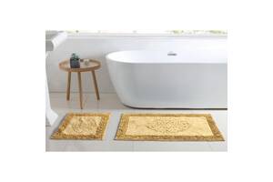 Набор ковриков для ванной Arya Tiffany AR-A107214-Yellow 2 предмета желтый