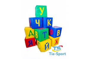 Набор кубиков Буквы 30 см TIA-SPORT