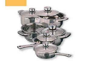 Набор кухонной посуды из нержавеющей стали на 18 предметов XPRO Zepter (24749-Zepter_3075)
