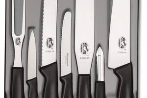 Набор кухонных ножей Victorinox Kitchen Set 7 шт. Черный (5.1103.7)