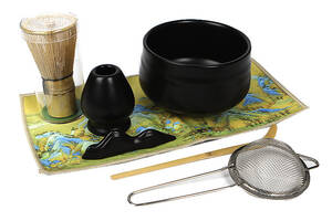Набор Mavanto Black 7 предметов для приготовления чая матча в японском стиле (12038-67020)