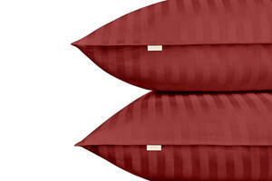Набор наволочек сатин Cosas BURGUNDY 40х60 см Красный