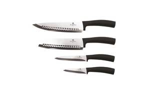 Набор ножей Berlinger Haus Black Silver Collection 4 предмета (BH-2466)