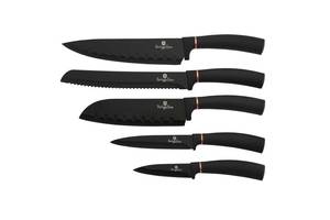 Набор ножей BLACK ROSE Line Berlinger Haus BH-2336