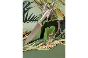 Набор ножей Edenberg EB-11023-Green 7 предметов зеленый