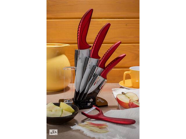 Набор ножей Edenberg EB-7751R 6 предметов красный