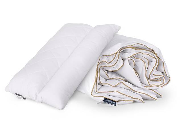 Набор одеяло и ортопедическая подушка Dormeo Zlata 140х200 см Белый