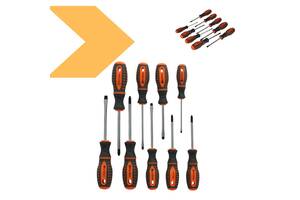 Набор Отверток 14 в 1 XPRO модель Screwdriver set черный (43774-_200)