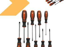 Набор Отверток 14 в 1 XPRO модель Screwdriver set черный (43774-_200)