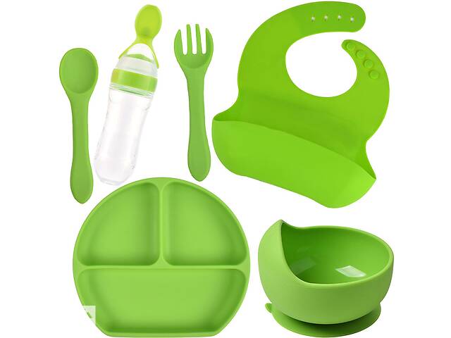 Набор посуды 2Life Y7 6 шт Зеленый (n-9760)
