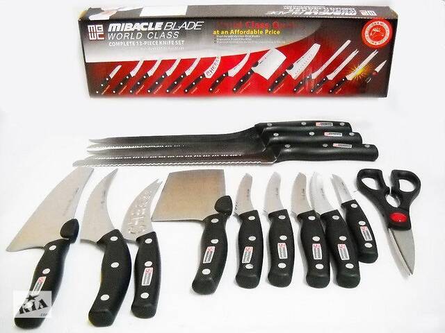 Набор профессиональных кухонных ножей 13 в 1