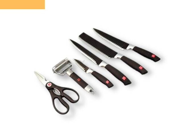 Набор профессиональных кухонных ножей 6 предметов XPRO GF-15 (GF-15_281)