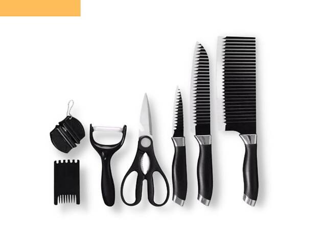 Набор профессиональных кухонных ножей 7 предметов XPRO EVERWAALTH (EVERWAALTH_300)