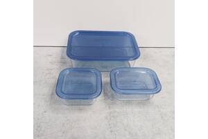 Набор пищевых контейнеров 3 пр (380 мл, 380 мл, 1970 мл) Luminarc keep'n'box Lavande P8176