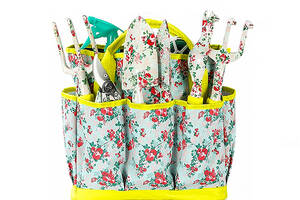 Набор садовый Lesko CG-YLT-7813 13 предметов с сумкой для сада огорода грядки клумбы