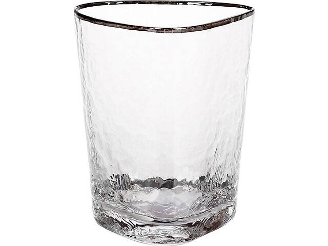 Набор стаканов c серебряным кантом Bon Diva 579-128, 350мл, 4 шт (SK000519)