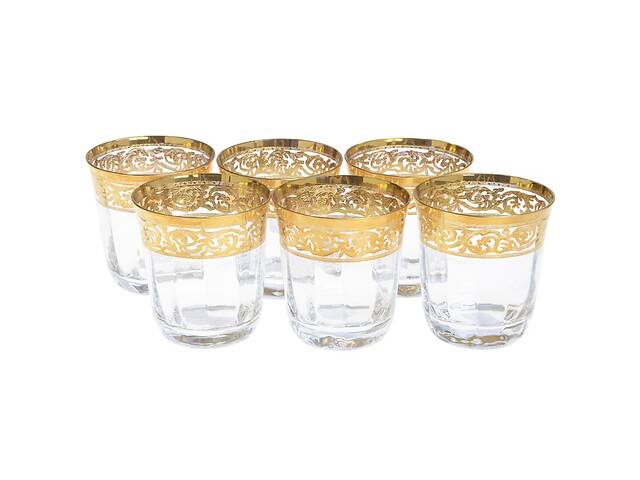 Набор стаканов для виски Lora Бесцветный H60-007 275ml