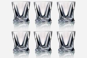 Набор стеклянных стаканов для виски Bohemia Ледник 6 штук 300 мл 1024-002 Чехия Купи уже сегодня!