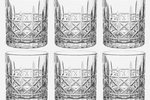 Набор стеклянных стаканов для виски LeGlass 6 штук 330 мл 600-002 Купи уже сегодня!