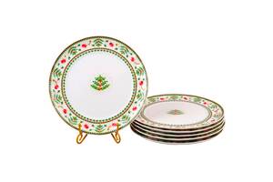 Набор тарелок Lefard Christmas collection 6 штук AL31228