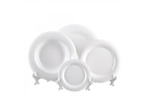 Набор тарелок Lora Белый H5-001