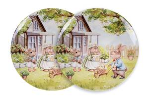 Набор тарелок Rabbit family 26 cm из 2-х штук Lefard