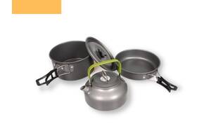 Набор туристической посуды для кемпинга с чехлом XPRO MA-74 (40552-MA-74-DS-308_1125)