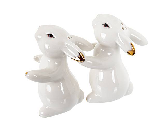 Набор из 2 предметов для приправ и специй Rabbits фарфор 8см AL226735 Lefard