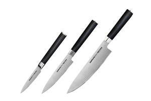 Набор из 3 кухонных ножей Samura Mo-V (SM-0230)