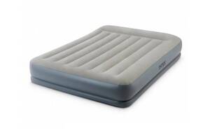 Надувная кровать велюр Intex 64418 (SKL0605)