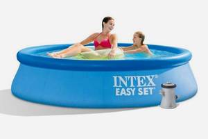 Надувной бассейн Intex 28108 Easy Set, 244 х 61 см, 1942л, фильтр-насос (1250 л/час) Купи уже сегодня!