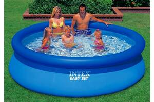 Надувной бассейн INTEX EASY SET POOL 28120, интекс 305 x 76 см Купи уже сегодня!